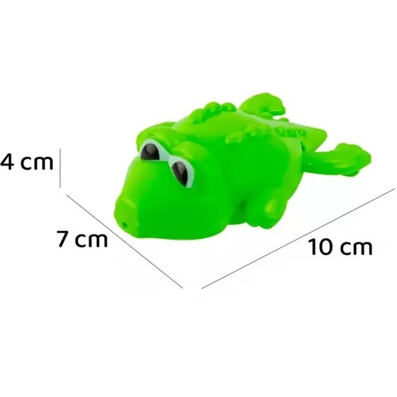 BRINQUEDO BANHO JACARE